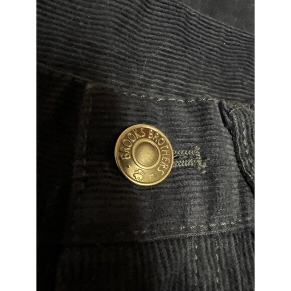 Brooks Brothers Blue Corduroy Pants Regular Fit Men's Size 32 - Picture 10 of 13